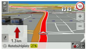 BECKER TRAFFIC ASSIST Z112 - Touche mode visualisation - 4