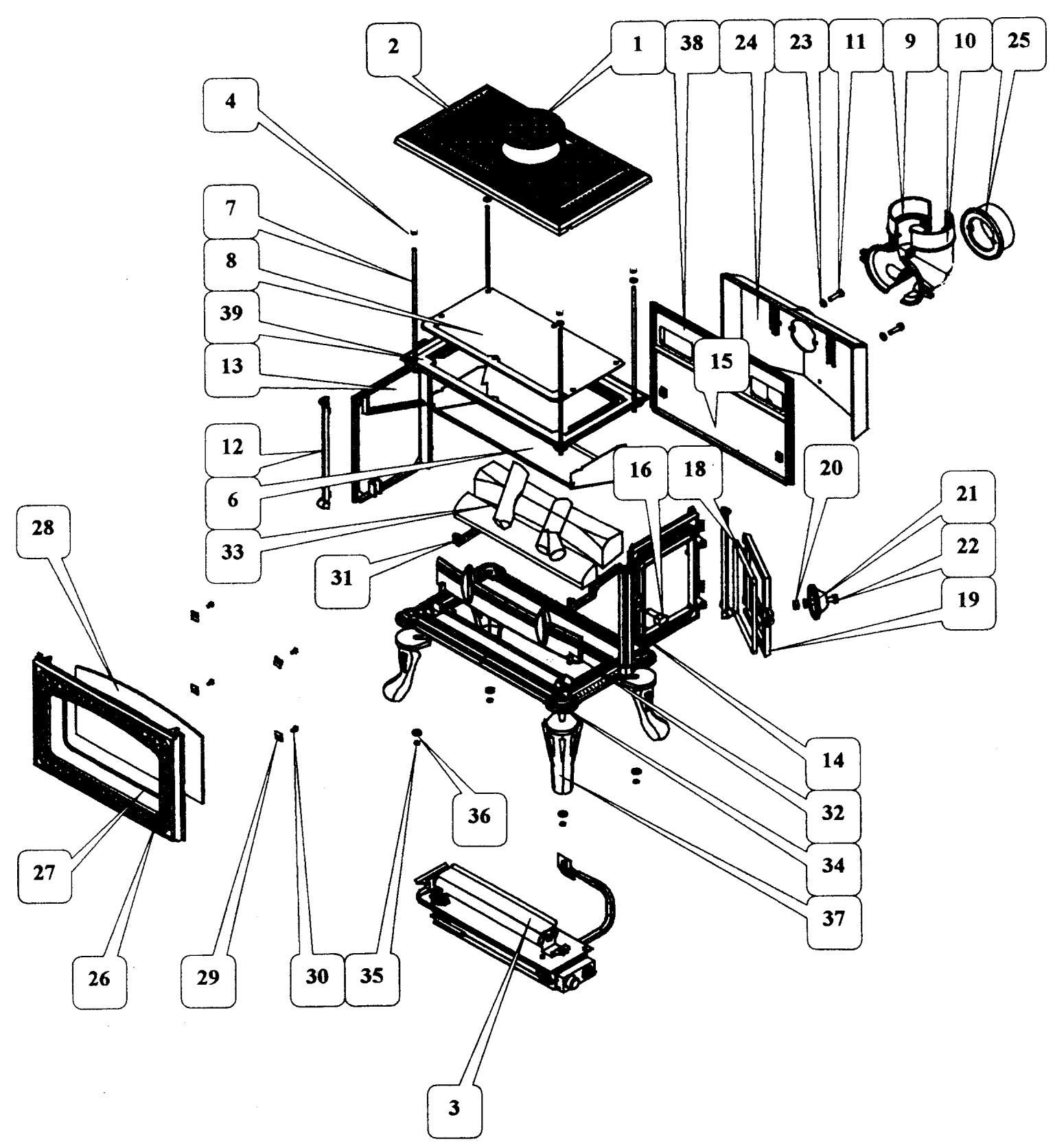 GODIN 390401 CHAUFFETTE - EXTINCTION - 2