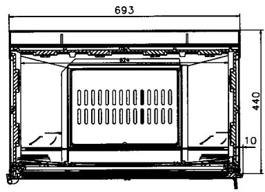 GODIN 665303 INSERT BOIS - Caracteristiques dimensionnelles - 18