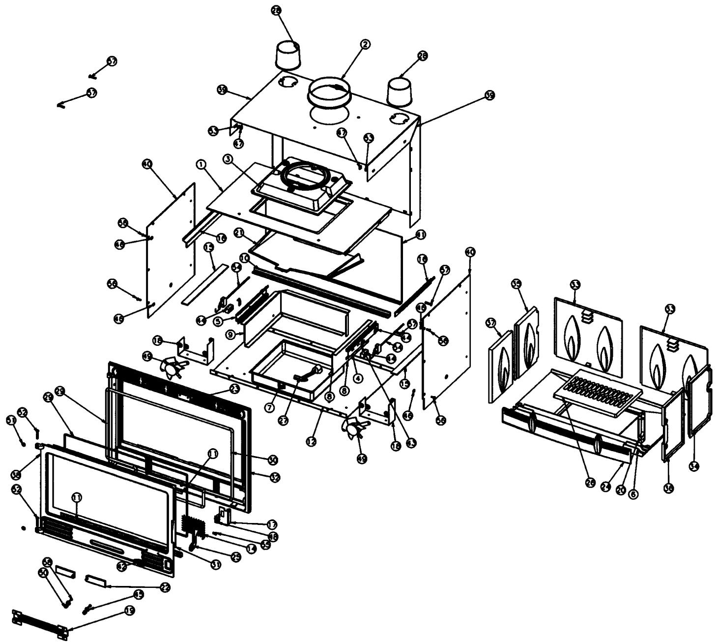 GODIN 665303 INSERT BOIS - PIÉC ES DE RECHANGES - 8