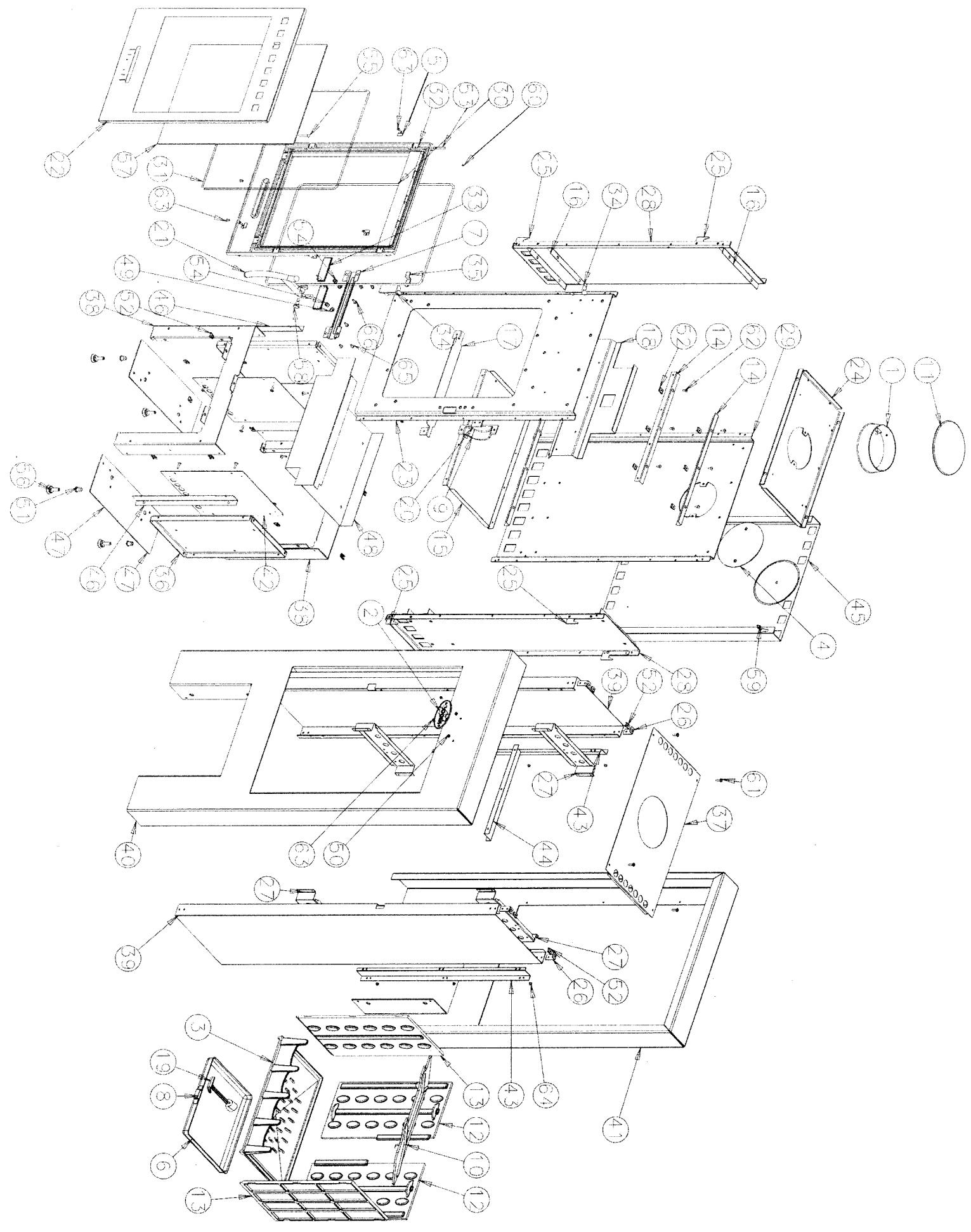 GODIN 965110 CACHE TUYAU POUR VERMAND - Nomenclature et éclaté - 1