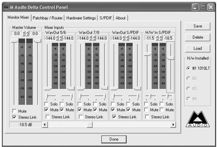 M-AUDIO DELTA1010LT - Configuration type n° 1 - 5