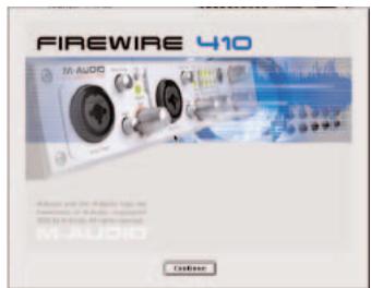 M-AUDIO FIREWIRE 410 - Installation du pilote - 14