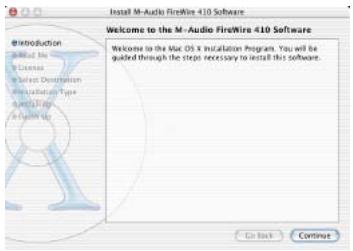 M-AUDIO FIREWIRE 410 - Installation du pilote - 4