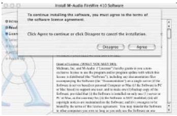 M-AUDIO FIREWIRE 410 - Installation du pilote - 8