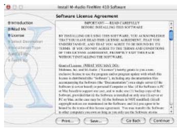 M-AUDIO FIREWIRE 410 - Installation du pilote - 6