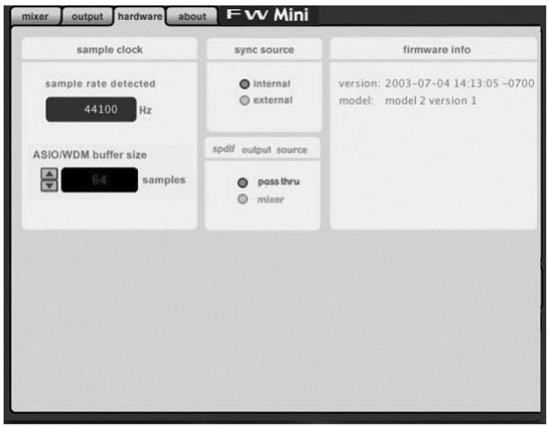 M-AUDIO FIREWIRE SOLO - Hardware Page - 1