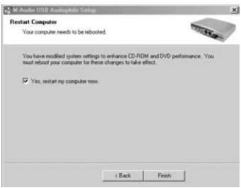 M-AUDIO AUDIOPHILE USB - Installation sous Windows ME : - 8