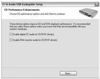 M-AUDIO AUDIOPHILE USB - Installation sous Windows XP : - 5