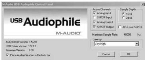 M-AUDIO AUDIOPHILE USB - Installation sous Windows XP : - 15