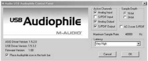 M-AUDIO AUDIOPHILE USB - Installation sous Windows 2000 : - 13