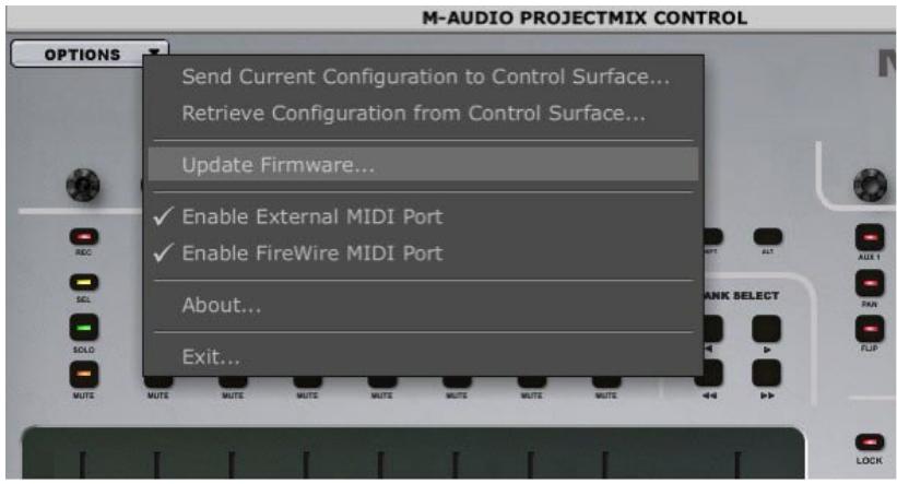 M-AUDIO PROJMIX - Mise à jour du Firmware - 1