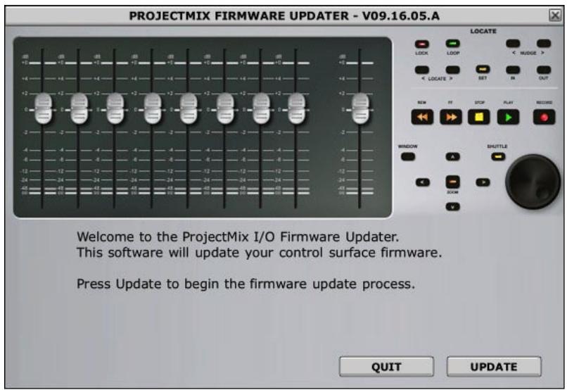 M-AUDIO PROJMIX - Mise à jour du Firmware - 2