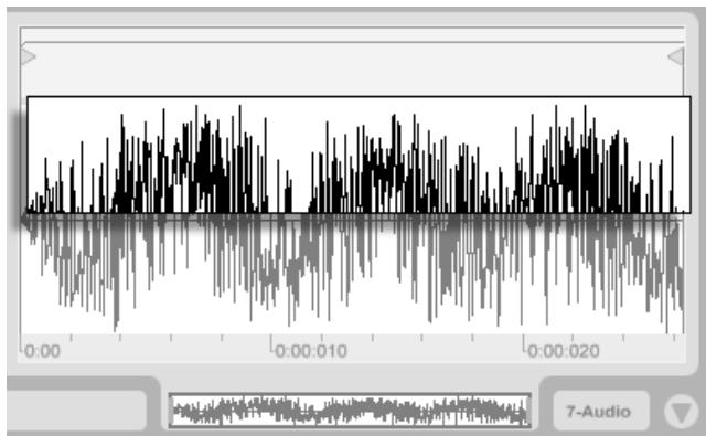 M-AUDIO ABLETON LIVE 5 - Zoom et défilament - 1