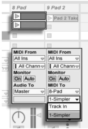 M-AUDIO ABLETON LIVE 5 - Plusieurs pistes MIDI pour faire jouer le même instrument - 1