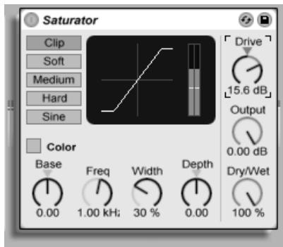 M-AUDIO ABLETON LIVE 5 - Saturator - 1