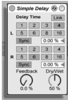 M-AUDIO ABLETON LIVE 5 - Simple Delay - 1