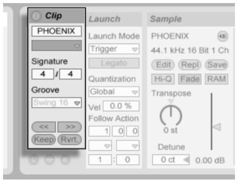 M-AUDIO ABLETON LIVE 5 - La zone Clip - 1