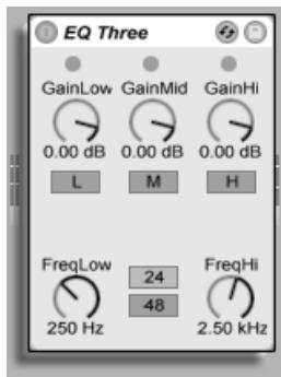 M-AUDIO ABLETON LIVE 5 - EQ Three - 1