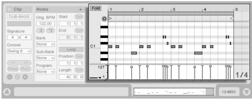 M-AUDIO ABLETON LIVE 5 - L'Editeur MIDI - 1