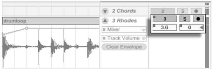 M-AUDIO ABLETON LIVE 5 - Automation d'enregistrement - 1