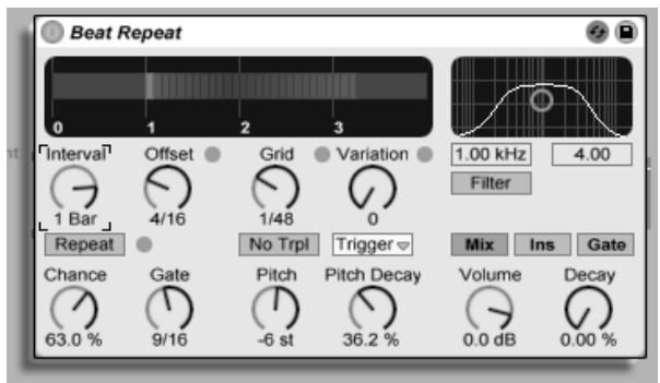 M-AUDIO ABLETON LIVE 5 - Beat Repeat - 1