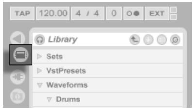 M-AUDIO ABLETON LIVE 5 - La fenêtre principale de Live - 1