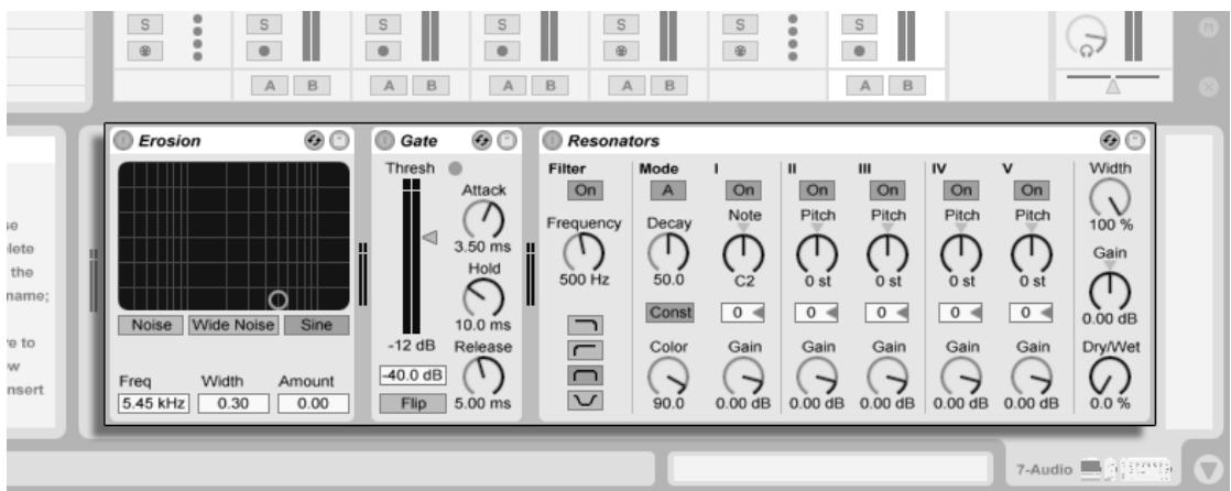 M-AUDIO ABLETON LIVE 5 - Travail avec des instruments et des effets - 1