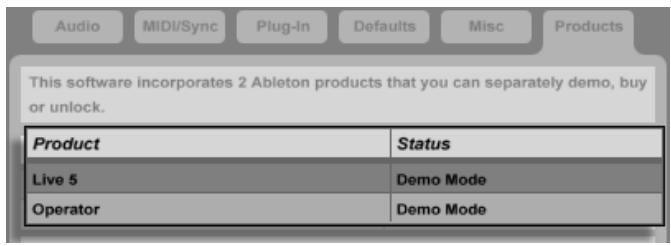 M-AUDIO ABLETON LIVE 5 - Déverrouiller Live - 1
