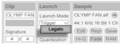 M-AUDIO ABLETON LIVE 5 - Mode Legato - 1