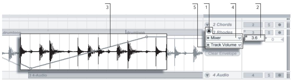 M-AUDIO ABLETON LIVE 5 - Dessiner et editor l'automation - 1