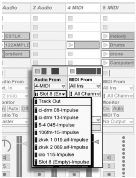 M-AUDIO ABLETON LIVE 5 - Brancher des sorties individuelles à partir d'un instrument - 1