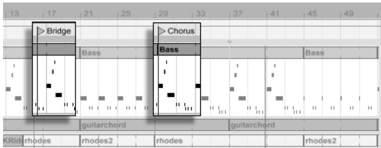 M-AUDIO ABLETON LIVE 5 - Lancement de l'Arrangement avec les repères - 1