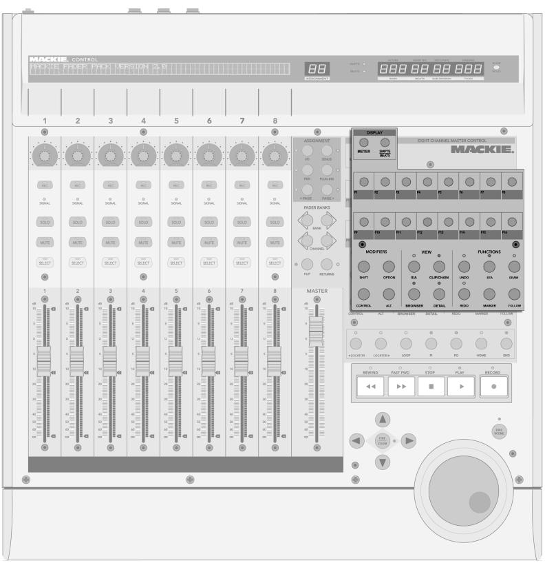 M-AUDIO ABLETON LIVE 5 - Commandes spécifiques du logiciel - 1