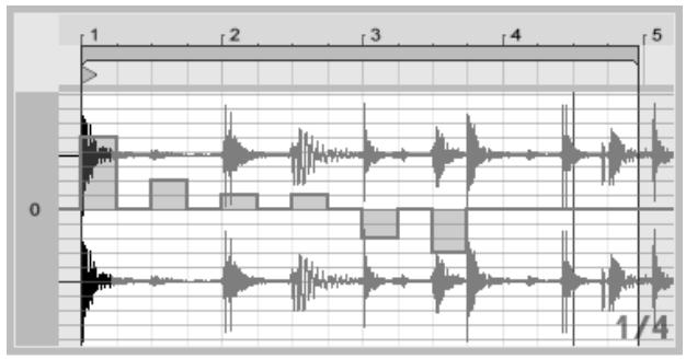 M-AUDIO ABLETON LIVE 5 - Modification de la hauteur et de l'accord par note - 1