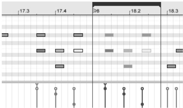 M-AUDIO ABLETON LIVE 5 - Créer et éoperator des notes - 2