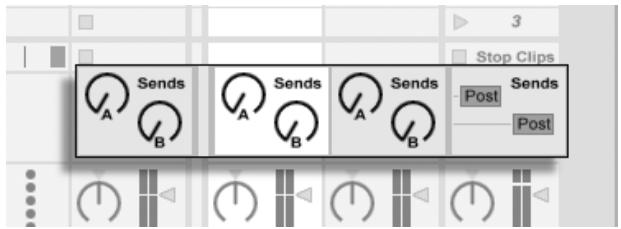 M-AUDIO ABLETON LIVE 5 - Pistes de retour et piste Master - 1