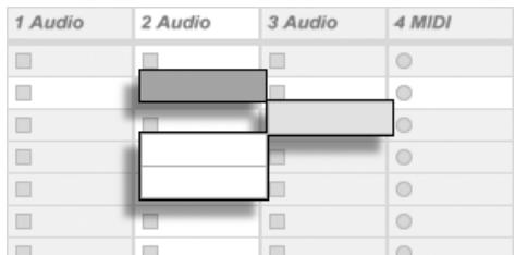 M-AUDIO ABLETON LIVE 5 - Supprimer les boutons d'arrêt de clip - 1