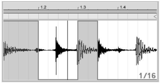 M-AUDIO ABLETON LIVE 5 - Coupure ou atténuation de notes dans un échantillon - 1