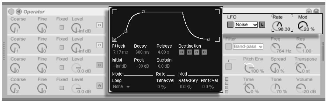 M-AUDIO ABLETON LIVE 5 - Section LFO - 1