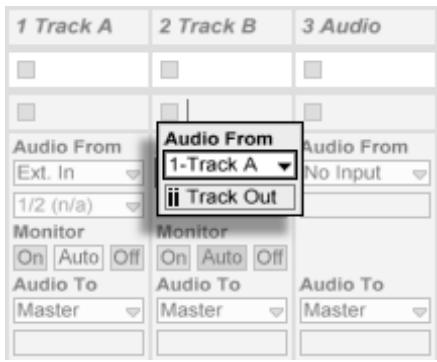 M-AUDIO ABLETON LIVE 5 - Routages internes - 2