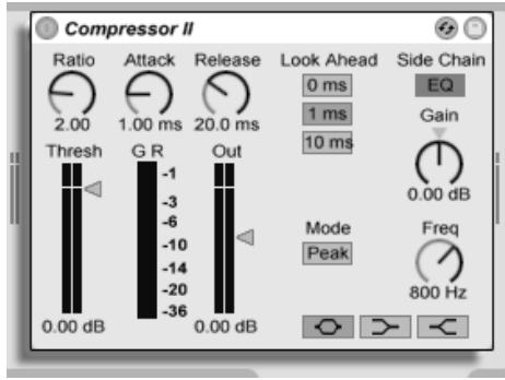 M-AUDIO ABLETON LIVE 5 - Compressor II - 1