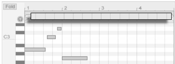 M-AUDIO ABLETON LIVE 5 - Navigation et transport dans l'Editeur MIDI - 4