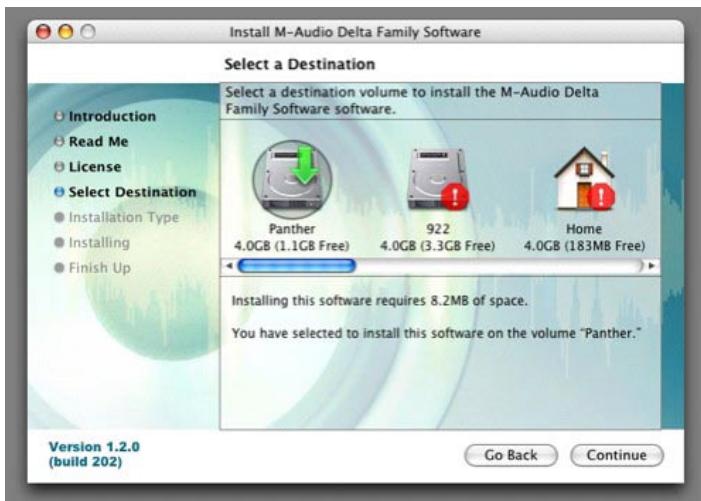 M-AUDIO AUDIOPHILE 192 - Mac OS X Version 10.2.x (Jaguar) - 12