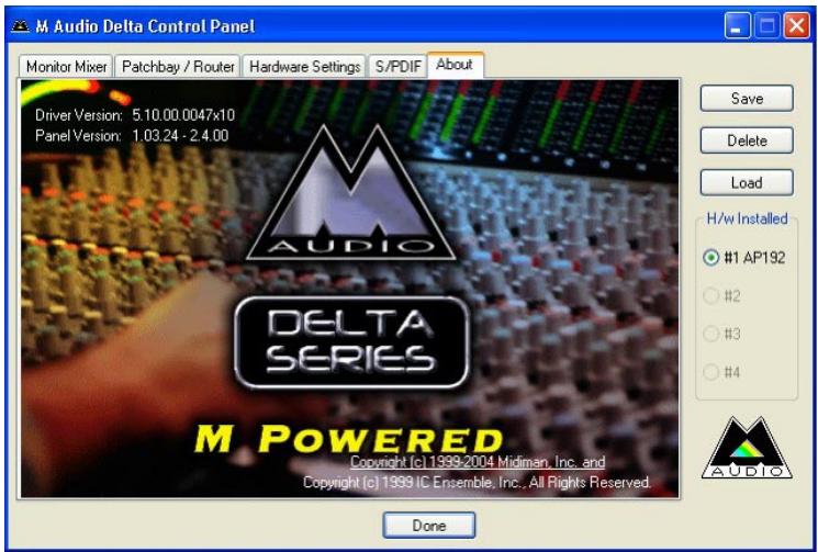 M-AUDIO AUDIOPHILE 192 - About Page - 1