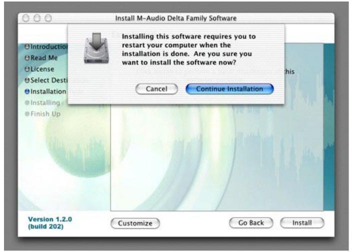 M-AUDIO AUDIOPHILE 192 - Mac OS X version 10.2.x (Jaguar) - 15
