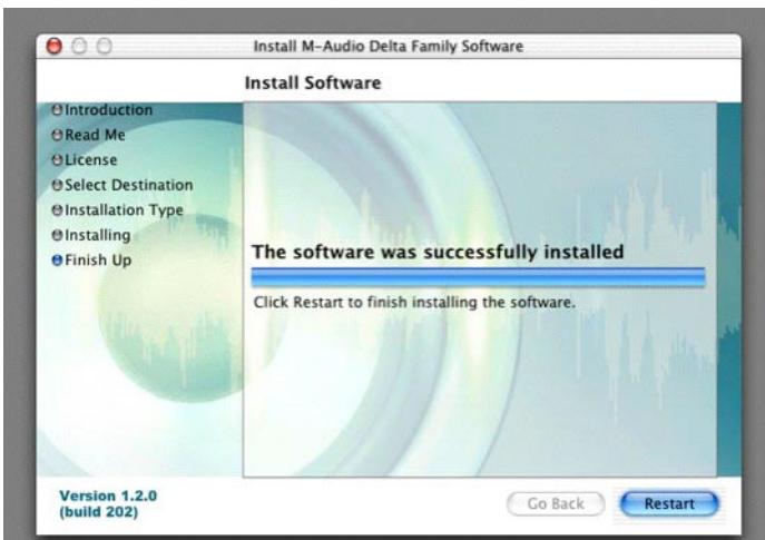 M-AUDIO AUDIOPHILE 192 - Mac OS X Version 10.2.x (Jaguar) - 8