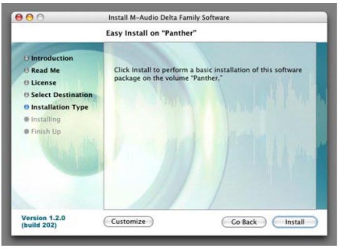 M-AUDIO AUDIOPHILE 192 - Mac OS X version 10.2.x (Jaguar) - 13
