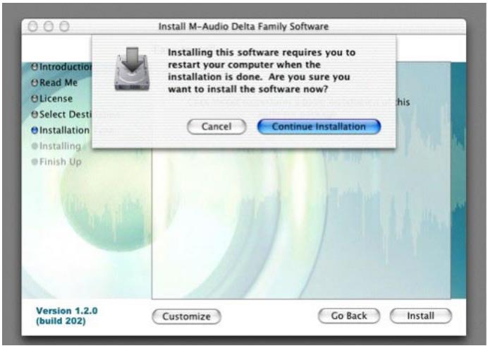 M-AUDIO AUDIOPHILE 192 - Mac OS X version 10.2.x (Jaguar) - 7