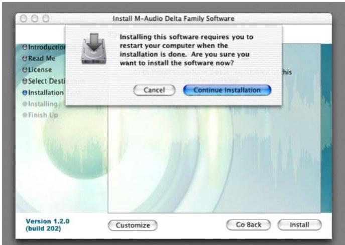 M-AUDIO AUDIOPHILE 192 - Mac OS X Version 10.2.x (Jaguar) - 7